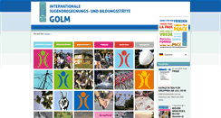Desktop Screenshot of jbs-golm.de